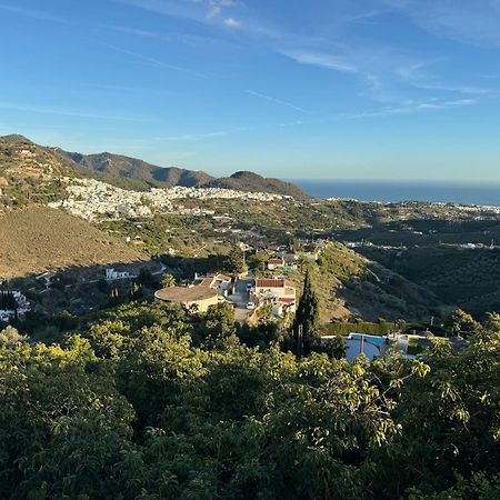 Villa En Frigiliana Con Piscina, Jacuzzi Y Espectaculares Vistas Экстерьер фото