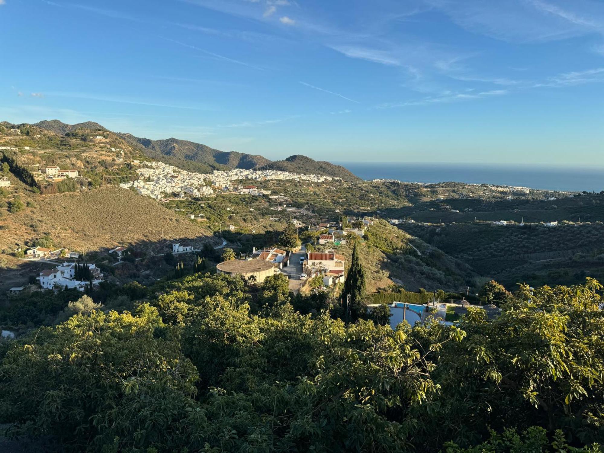 Villa En Frigiliana Con Piscina, Jacuzzi Y Espectaculares Vistas Экстерьер фото